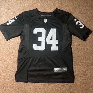 Nike Bo Jackson Raiders football jersey, size large